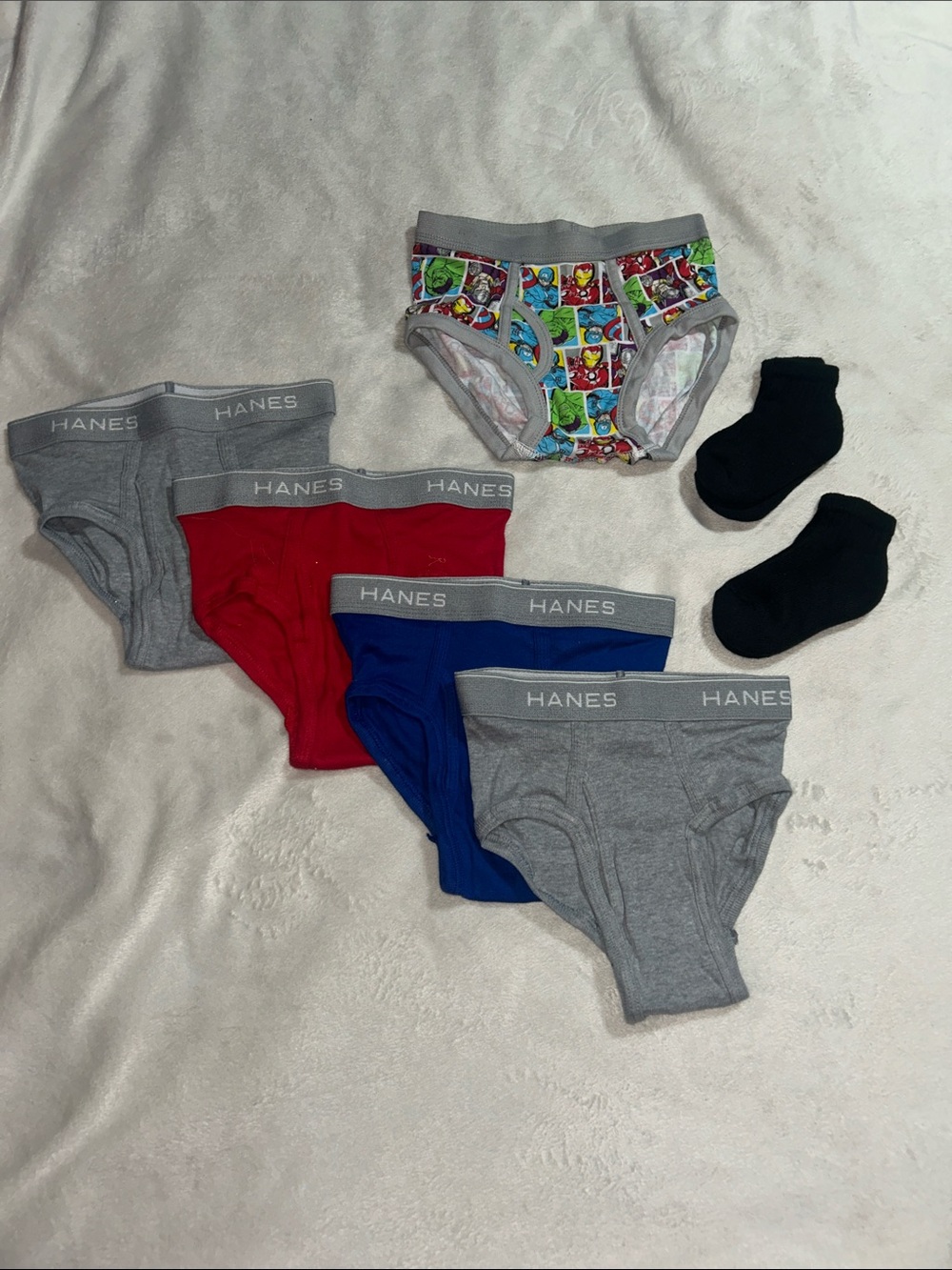 Boys Briefs Bundle 5 Pack Assorted Colors NEW